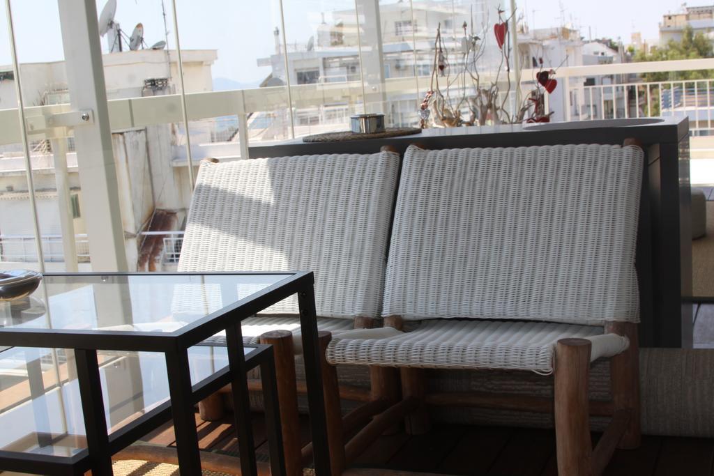 شقة Sea Horizon Penthouse Flat أثينا المظهر الخارجي الصورة